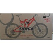 BICICLETA ARO 20 XR 20 FULL PRETA/LARANJ