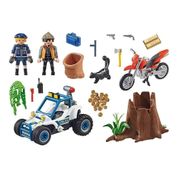 Playmobil - Carro Off-Road Da Policia Com Bandido 70570 - Sunny 2555