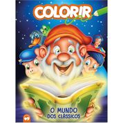 LIVRO INFANTIL COLORIR O MUNDO DOS CLASSICOS 16PGS