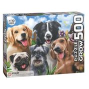 Quebra Cabeça Puzzle 500 Peças Selfie Pets - Grow 03742