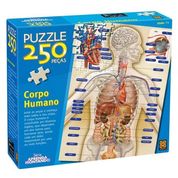 Quebra Cabeça Puzzle  250 Peças Corpo Humano - Grow 02443