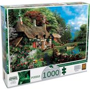 Quebra Cabeça Puzzle 1000 Peças Caso no Lago - Grow 02963