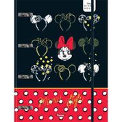 Fichario Cartonado Minnie Vintage 80 Folhas Foroni