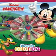 LIVRO INFANTIL COLORIR MICKEY CORES DIVERSAO COLORIDA