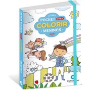 LIVRO INFANTIL COLORIR POCKET MENINOS P/ COLORIR