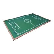 Mesa Campo Pentagol + Jogo Futebol de Botão com 2 Times PlasHome - 92cm x 62cm