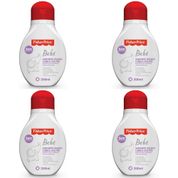 4 SABONETES LIQUIDO DA CABEÇA AOS PÉS FISHER PRICE 200ML