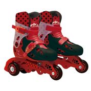 Patins Miraculous 29/32 Fun Divirta-Se Preto