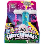 Hatchimals Colleggtibles Playset e Mini Figura Surpresa Cascata Iluminada