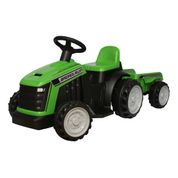 MINI TRATOR ELÉTRICO INFANTIL 6V COM REBOQUE BW079