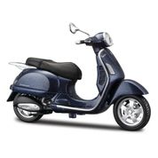 Miniatura - Moto - 1:18 - Maisto Vespa Motor Scooter - Granturismo (2003) - Azul