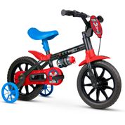 Bike Menino Rodinhas Aro 12 Azul Radical Acima 3 Anos Nathor