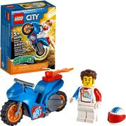 Motocicleta de Acrobacias Foguete - Lego 60298