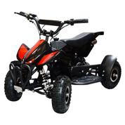 Mini Quadriciclo ATV 49cc Motor 2 Tempos Gasolina Partida Manual WVATV002P - Preto