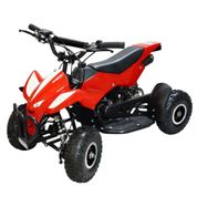 Mini Quadriciclo ATV 49cc Motor 2 Tempos Gasolina Partida Manual WVATV002V - Vermelho