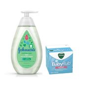 Kit Resfriado Sabonete johnsons vapor + Vick Baby Rub