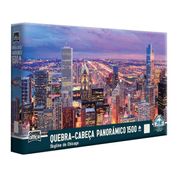 QUEBRA CABEçA 1500PCS PANORAMICO SKYLINE DE CHICAGO 2518 GAME OFFICE