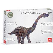 QUEBRA CABEçA 3D DINO APATOSAURUS 60 PEçAS