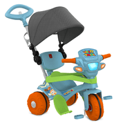 Triciclo Infantil Velotrol Azul com Capota - Bandeirante 856