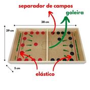 Jogo de tabuleiro futebol de botão Estilingol Carimbras