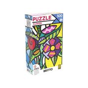 Quebra-Cabeça Romero Britto Flower 500 Peças - Grow 03946