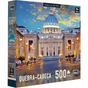 Quebra-Cabeça Basílica de São Pedro 500 Peças - Game Office 2305