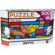 Quebra-Cabeça Romero Britto The Hug 500 Peças - Grow 03401