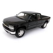 Miniatura - Carro - Chevy Silverado - 1:27 - Maisto Special Edition - PRETO