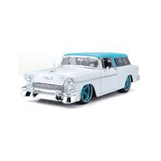 Miniatura - Carro - Chevrolet Nomad 1955 - 1:18 - Branco