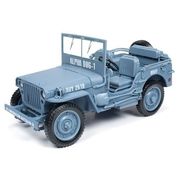 JEEP WILLYS NAVY 1/18 ATWAWML001B