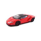 Miniatura Carro 1:43 Bburago Street Fire - Lamborghini Centenario Vermelho