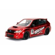 Miniatura - Carro - 2012 Subaru Impresa WRX STI - 1:24 - Jada - VERMELHO