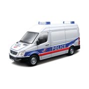 Miniatura - Carro - Mercedes Sprinter - 1:50 - Bburago Emergency - Branco