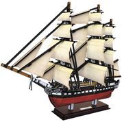 Quebra-Cabeça 3D - USS Constitution - Cubic Fun