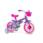 Bicicletinha Bicicleta Infantil Aro 12 Rosa Azul