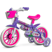 BICICLETA  INFANTIL  NATHOR ARO 12 VIOLET DE 2 a 4 ANOS