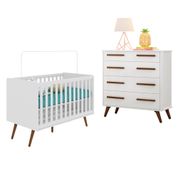 Conjunto para Quarto Qmovi Maple Branco