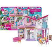 Barbie Casa Malibu +25 Acessórios Original Mattel - Fxg57