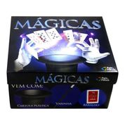Kit Mágica - 30 Truques - 37 Peças - Cartola Infantil