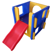 Playground - Baby - Escorregador - Azul/Vermelho