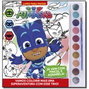 Livro Aquarela Pjmasks