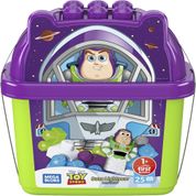 Blocos de Montar - Mattel - Disney Pixar - Buzz Lightyear - Mega Bloks - 25 Peças