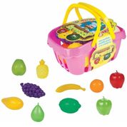 Frutinhas De Brinquedo Para Criança Cesta De Frutas Menina