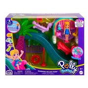 Playset Boneca Polly Pocket Parque Aquático de Esportes Sunshine Splash - Mattel