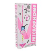 Microfone P/ Criança Infantil Com Pedestal Mp3 Menino Menina