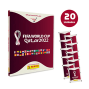 Kit Álbum Capa Dura + 20 Envelopes - Copa Do Mundo 2022 -  FIFA WORLD CUP QATAR 2022