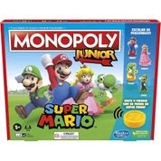 Jogo Tabuleiro Monopoly JR - Super Mario - Hasbro F4817