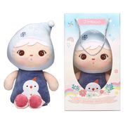 Boneca Metoo Mini Jimbao Neve 28cm com Sacola