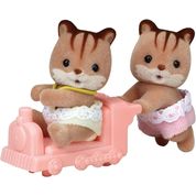 Sylvanian Families - Gêmeos Esquilo Noz