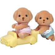 Sylvanian Families - Gêmeos Poodle Toy